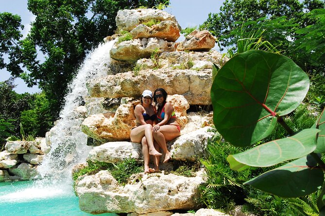COMBO: Zip Line, Cenote Blue Lagoon, Jungle River &Waterfall Pool - The open-air cenote and freshwater swim