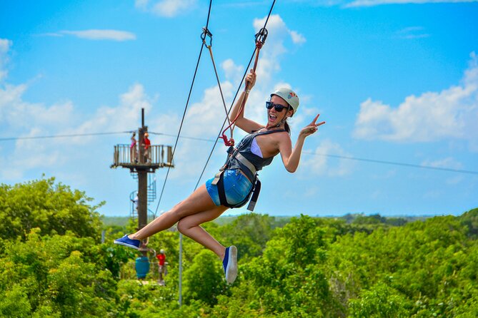 COMBO: Zip Line, Cenote Blue Lagoon, Jungle River &Waterfall Pool - Who will enjoy this package most