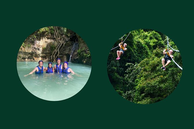 Combo Zipline & Waterfalls - The walk to Damajagua’s first pool