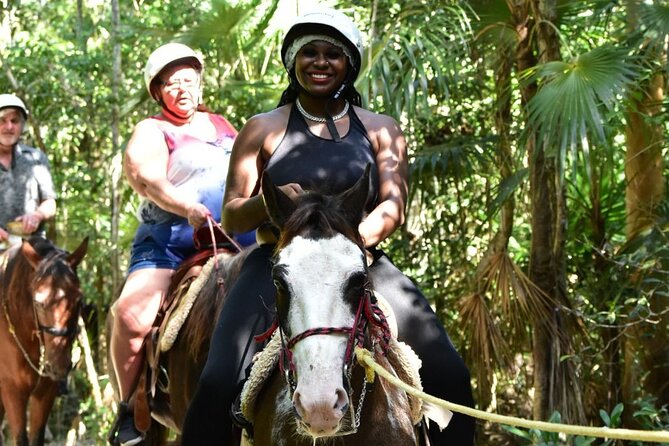 Complete Shared ATV Tour Horse Zip Lines Cenote and Lunch - Reaching Amazing Adventures Park by shared transfer