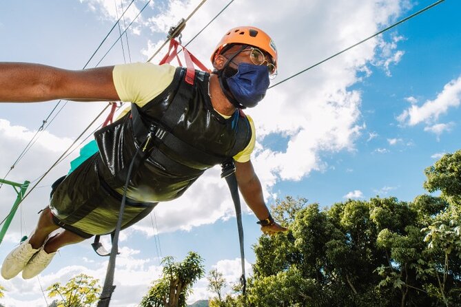 Conquer the Skies: Monster Zipline at Toro Verde Adventure Park - The ride itself is short, fast, and intense