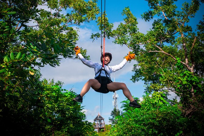 Cozumel zipline thrill adventures - Six lines above Cozumel’s jungle