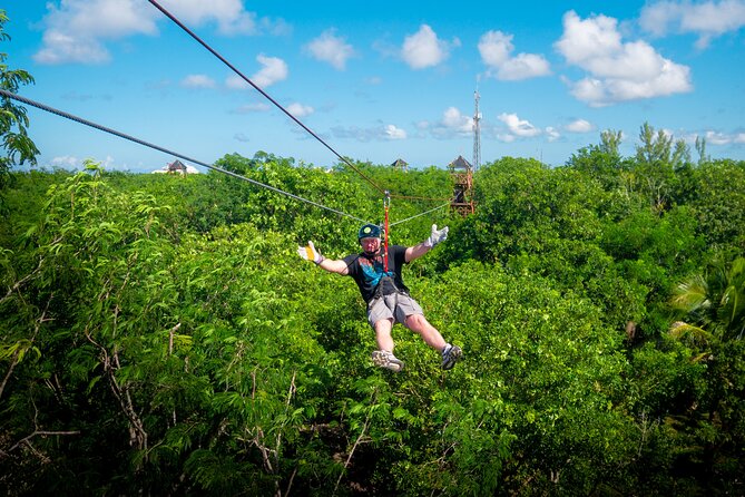 Cozumel zipline thrill adventures - What the six-tower route feels like