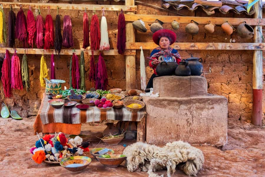 Cusco: Half-Day Zip Line Adventure and Chinchero Tour - Inside Chinchero’s colonial church