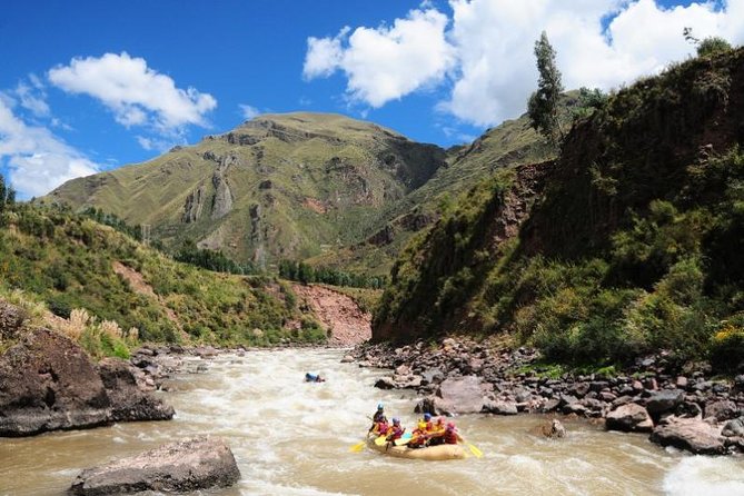 Cusco Rafting and Zipline Adventure - Getting ready beside the Vilcanota River