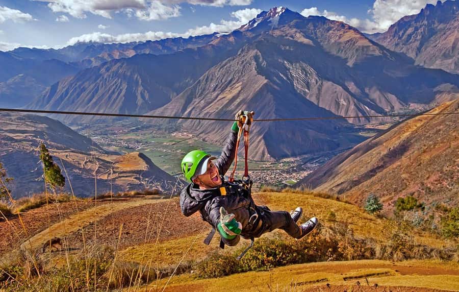 Cusco: Zipline + ATV's | Salt Mines of Maras and Moray | - ATV riding from Raqchi toward Maras