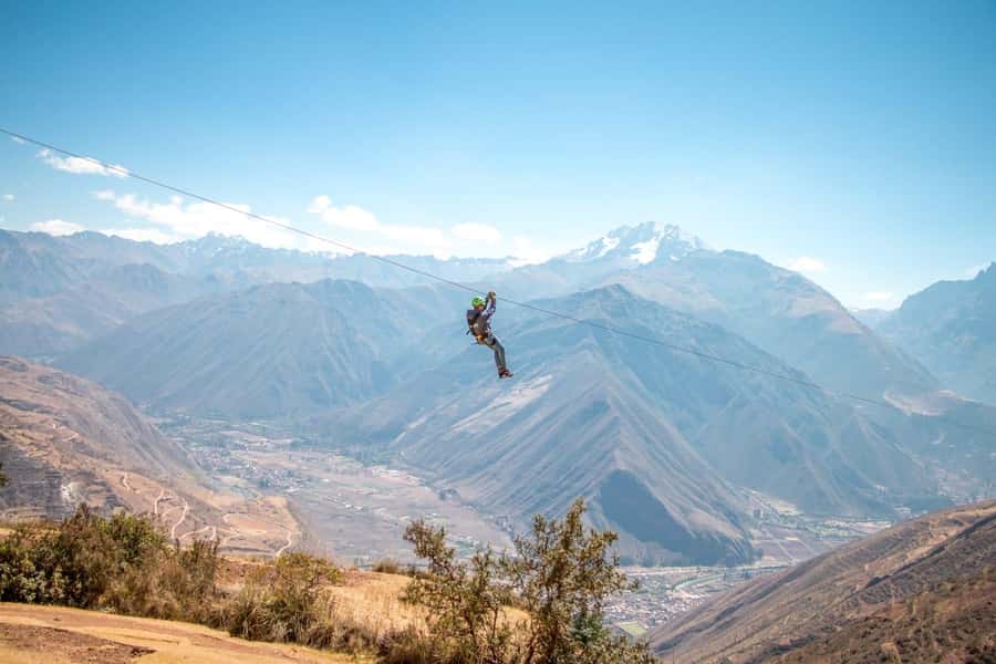 Cusco: Zipline in the Sacred Valley - Four cables, not one quick ride