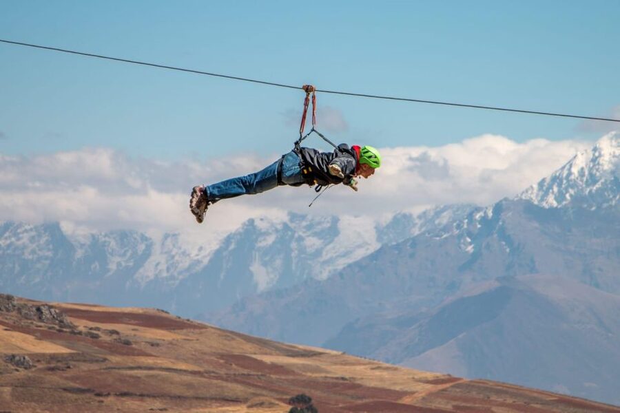 Cusco: Zipline in the Sacred Valley - The fastest cable brings the biggest rush