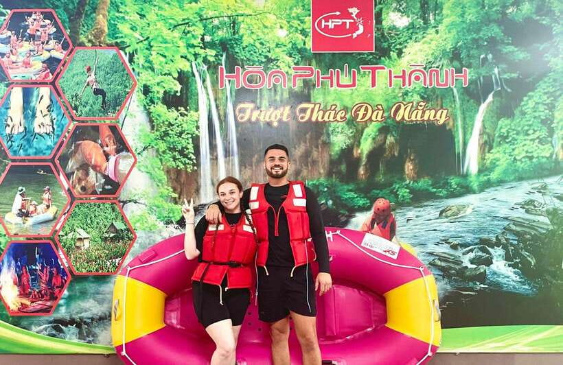 Da Nang: Full-Package Rafting & Zipline Private Tour (Lunch) - Afternoon time for zipline, swimming, and water activities