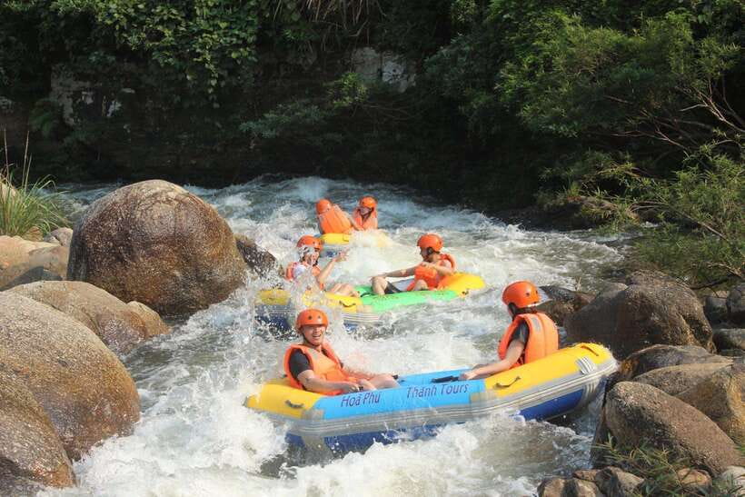 Da Nang: Full-Package Rafting & Zipline Private Tour (Lunch) - Leaving Da Nang at 9:00