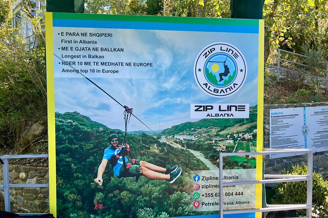 Day Tour to Petrela Castle and Zip Line Albania Adventure - Petrela Castle Above the Countryside