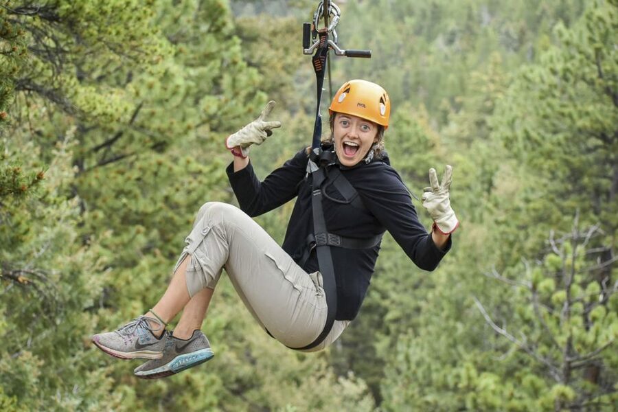 Denver: 6-Zipline Rocky Mountains Adventure Tour - What the rides feel like at 50 mph