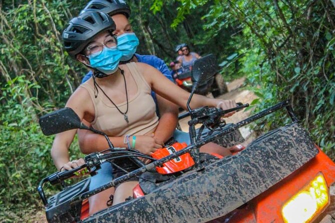Discover the Adrenaline with Atvs ziplines single and a real Mayan cenote - Three ways to experience the Cancun jungle