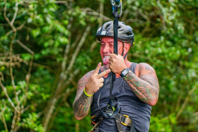 Discover the Adrenaline with Atvs ziplines single and a real Mayan cenote - The zipline circuit over the trees