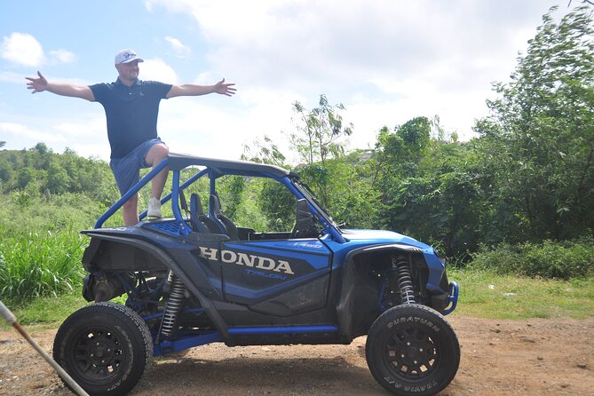 Drive and Fly - Buggy and Zipline - Leaving Rodney Bay for the rainforest