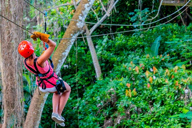 Dual Zipline Side-by-Side Adventure in Punta Cana - What the 12-line course feels like