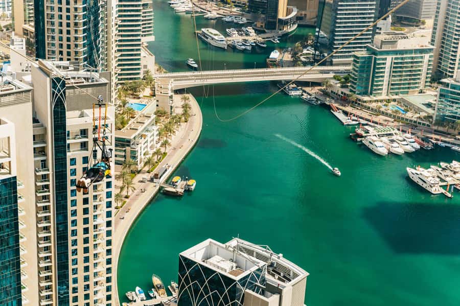 Dubai: Marina Ziplining with Photos, Video and Meal - Who will enjoy this most