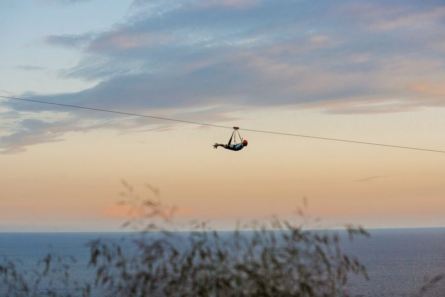 Dubrovnik: 900 Metre Superman Ziplining Adventure - Starting in the forest above Dubac