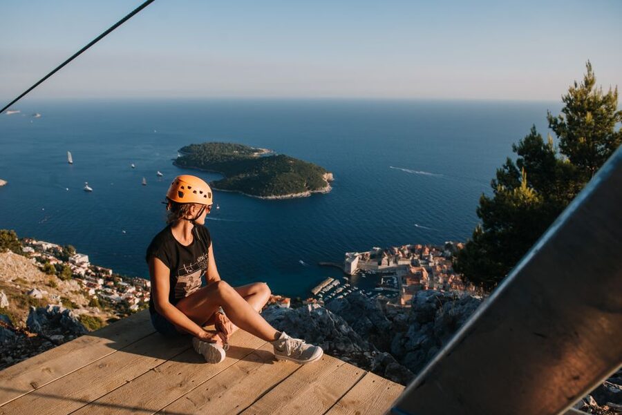 Dubrovnik: Panorama Zipline Tour - Training first, then the real lines