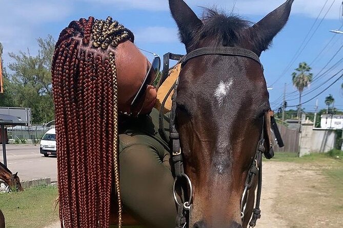 Dunn’s River Falls,Zip lining & horseback riding Combo tour from Montego Bay - Horseback riding from forest trail to sea