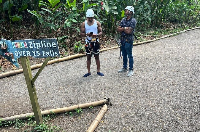 Dunns River Falls and Zipline Adventure from Kingston - Craft market, Jamaican lunch, and live reggae