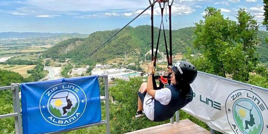 Durres/Golem: Zipline Albania and Petrela Castle - Albania’s longest zipline, followed by a castle on the hill