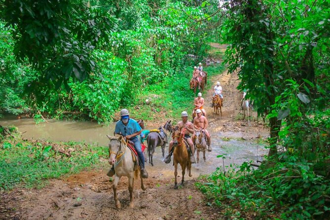 Eco Aventure Park+ Zipline+Horseback Ride+Buggy - Horseback riding through ranches and riverbeds