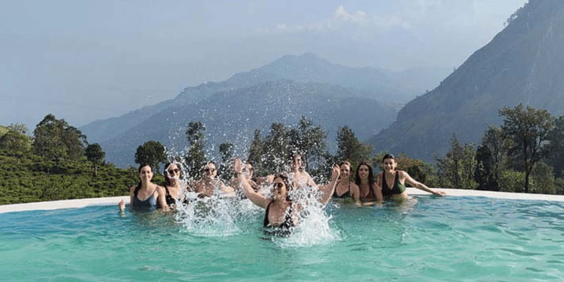 Ella Ravana Pool Club Dip & Dine+2 Free Cocktails!+Zipline - The Flying Ravana ride: a short hit of excitement