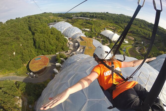 England’s Fastest Zipline at the Eden Project - The return to the meeting point