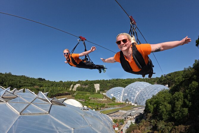 England’s Fastest Zipline at the Eden Project - Is $52.54 fair for one hour?