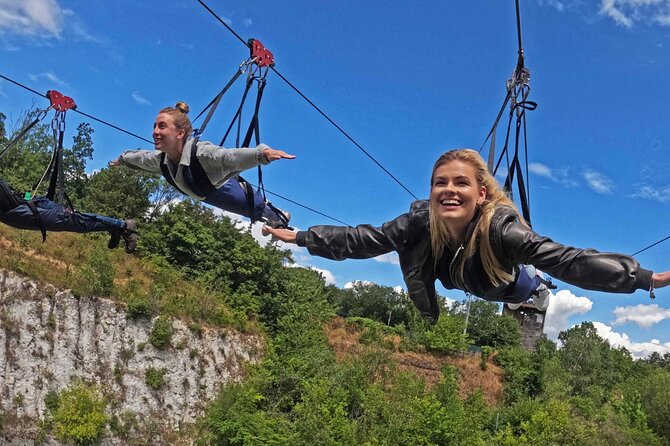 England's Longest Zipline in Kent - The main event: 700 metres above Bluewater