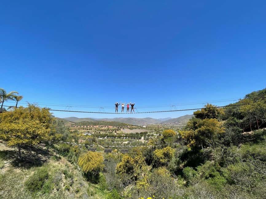 Ensenada: A thrilled family adventure of ziplines - Private guiding is the biggest comfort