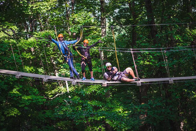Epic Zipline Canopy Tour - The Gorge Zipline: Saluda, NC - Starting on the Green River Gorge Rim