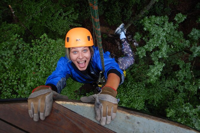 Epic Zipline Canopy Tour - The Gorge Zipline: Saluda, NC - The Sky-Bridge Adds a Different Kind of Nerve