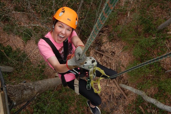 Epic Zipline Canopy Tour - The Gorge Zipline: Saluda, NC - The First Ziplines Set the Tone