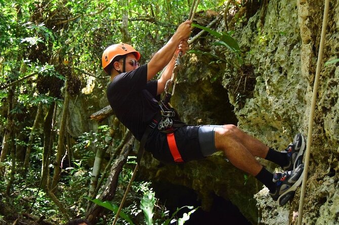 Exciting Day in Tulum Jungle: ATVs, Cenote, Zip lines, Rappel - The Mayan ceremony and pool stop