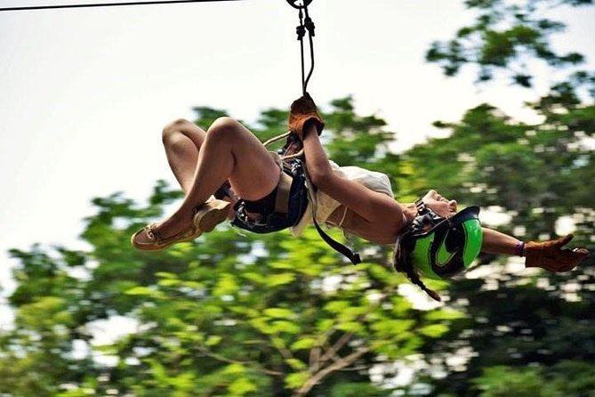 Experience ATV (shared) Ziplines & Cenote with Lunch from Cancún - Chicken fajitas and self-serve water
