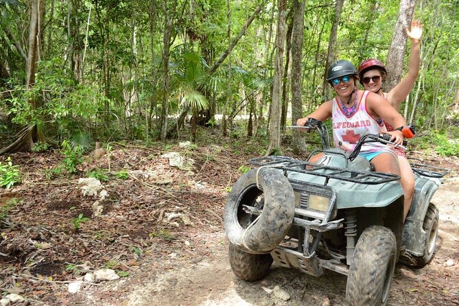 Experience ATV (shared) Ziplines & Cenote with Lunch from Cancún - What the $70 price really covers