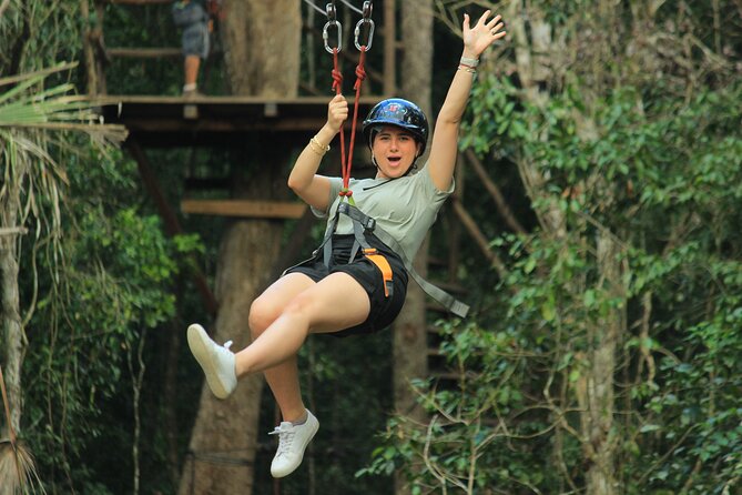 Experience ATV, Ziplines, Cenote and Horses Ride in Cancún - A cenote stop that may be shorter than hoped