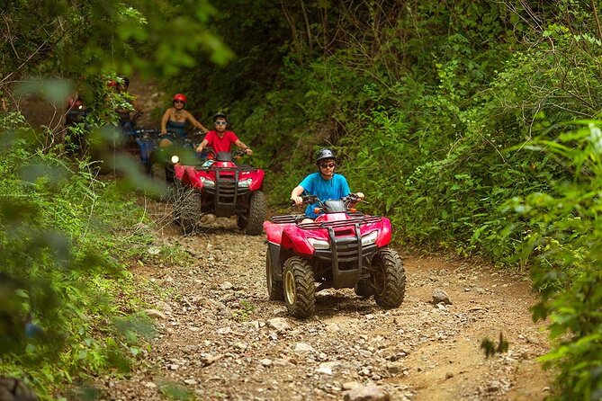 Experience in Atvs in the Mayan Jungle with Cenote and Zip Line - Three activities in one Mayan jungle morning