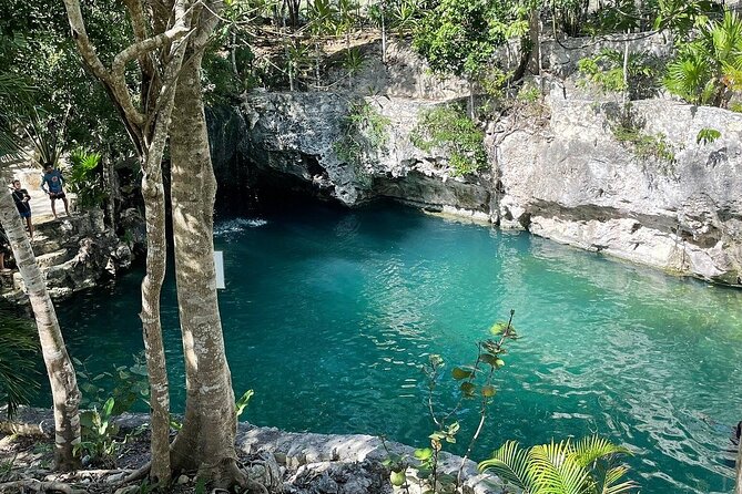 Experience in Atvs in the Mayan Jungle with Cenote and Zip Line - A zip line that adds real height