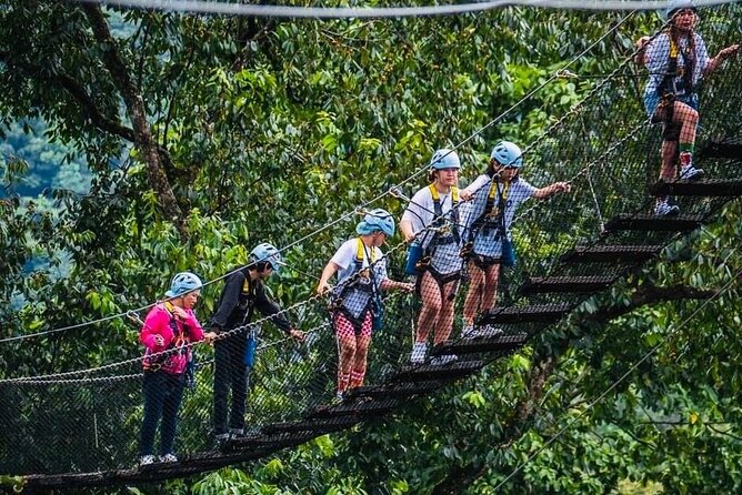 Extream Zipline @ Kingkong Smile and Dip in Hot Spring - What your morning looks like from Chiang Mai
