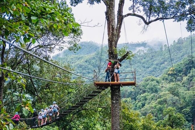 Extream Zipline @ Kingkong Smile and Dip in Hot Spring - The zipline is about repetition, not one big stunt