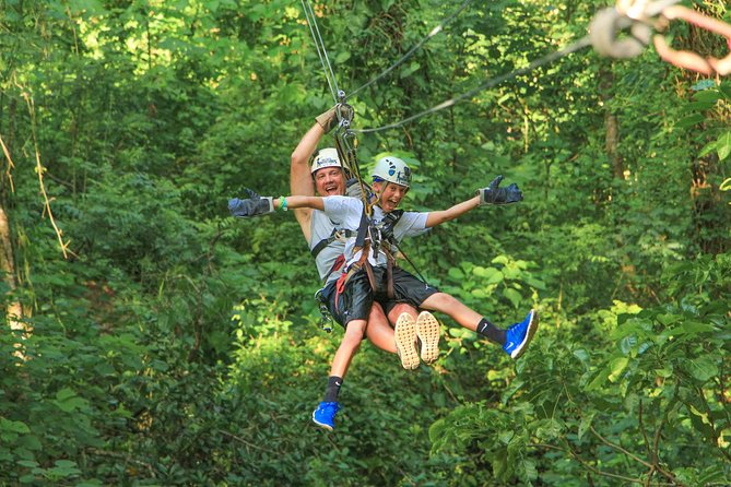 Extreme Adventure, Wildest Bridge, ATV & Ziplines - UTV driving on rough mountain trails