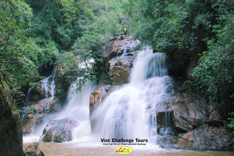 Extreme ZIPLINE 1500M & CANYONING in DA LAT - Who will enjoy this tour most?