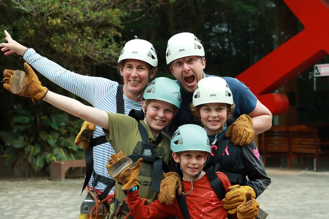 Extreme Zipline tour in Monteverde - The Tarzan swing and bungee jump