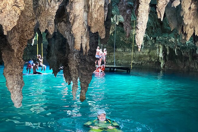 Family ATV Cenote Five Zip Lines Photos Taco Lunch Tequila Taste - Thirty minutes on an ATV through the jungle