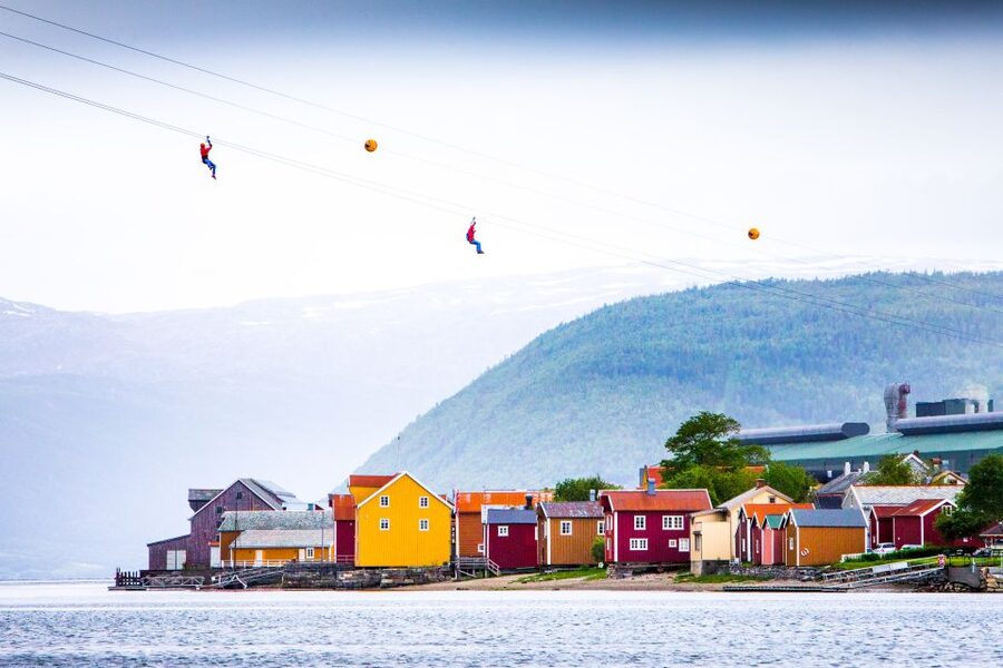 Feel the adrenaline in Mosjøen Zipline - Key points at a glance