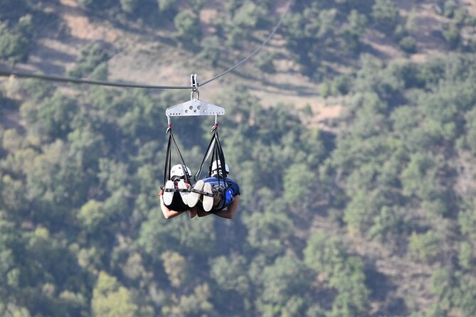 Flight with the Zipline Sicily in San Mauro Castelverde - What happens at the departure point