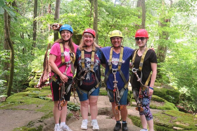 Fontanel Zipline Forest Adventure at Nashville North - Flying through the Whites Creek forest